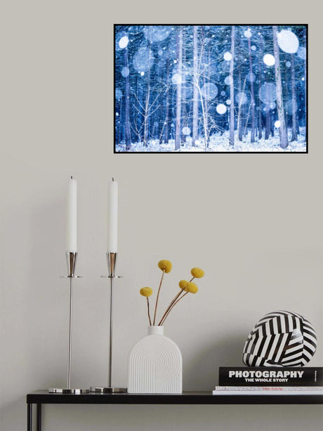Snowscape Poster och Canvastavla