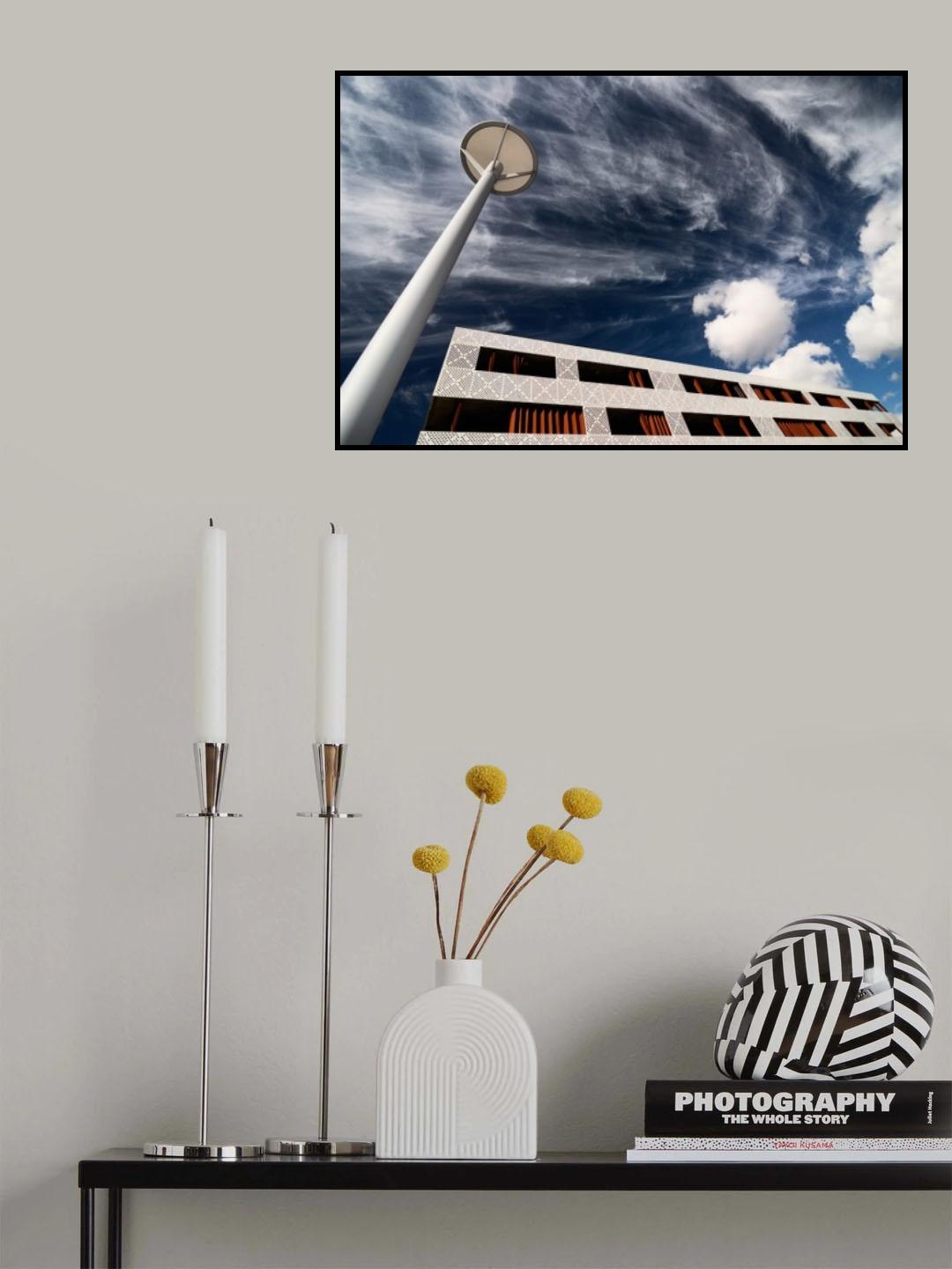 Lace &amp; Sky Poster och Canvastavla