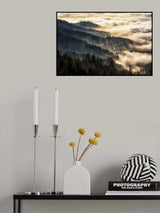 Sunset above the clouds Poster och Canvastavla