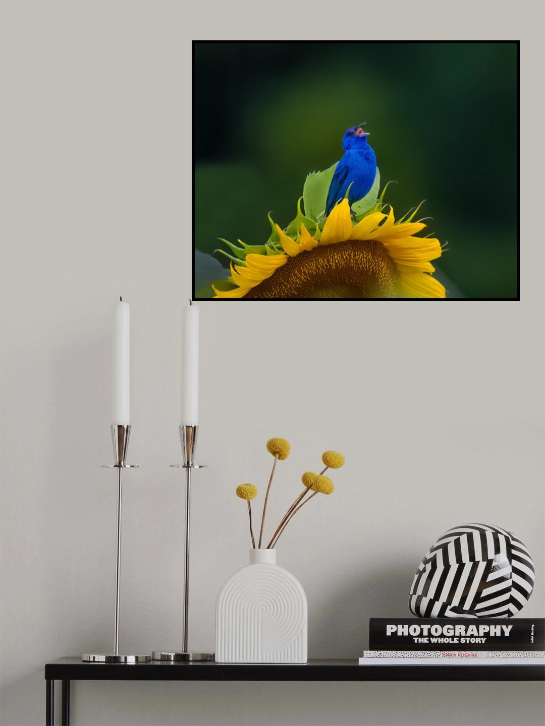 Morning Singer Poster och Canvastavla