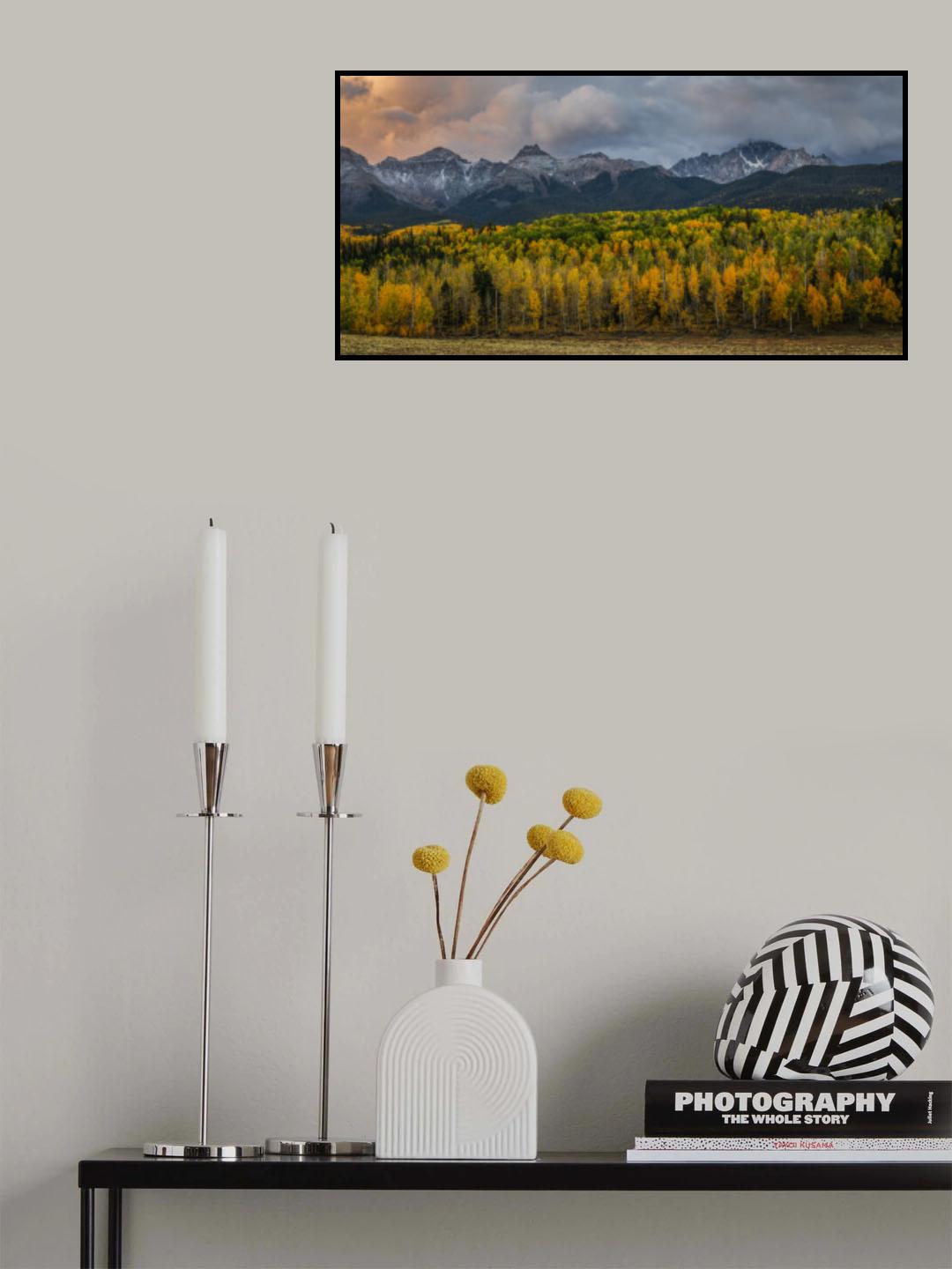 The Layers of Autumn Poster och Canvastavla