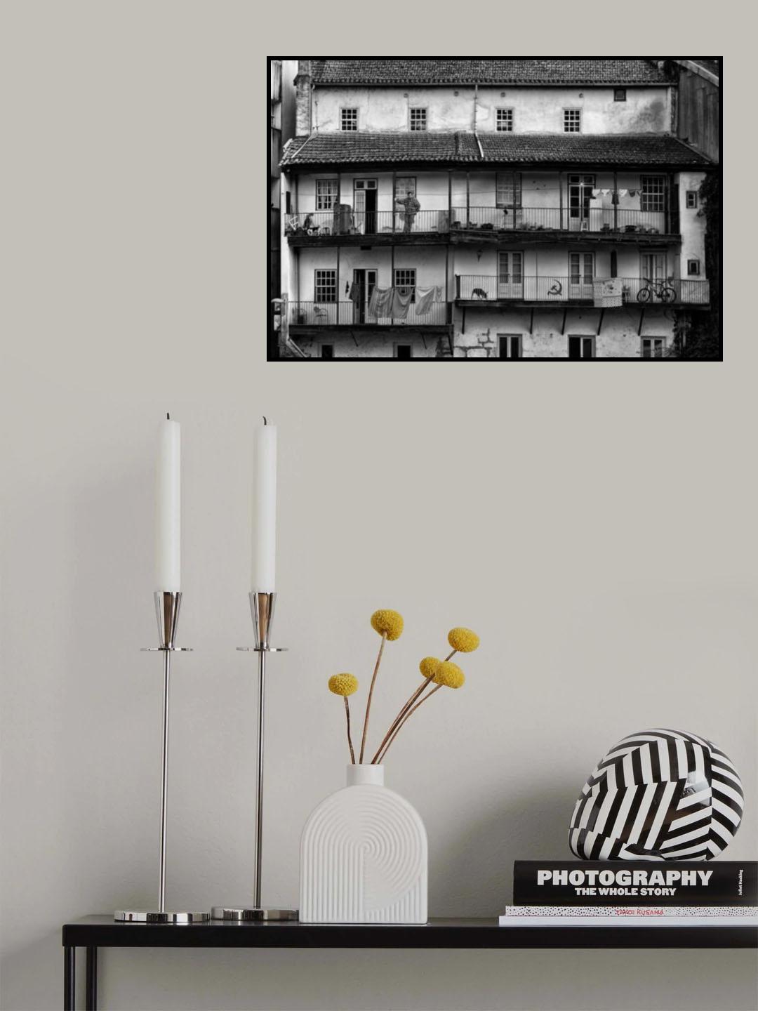 An old community of neighbors Poster och Canvastavla
