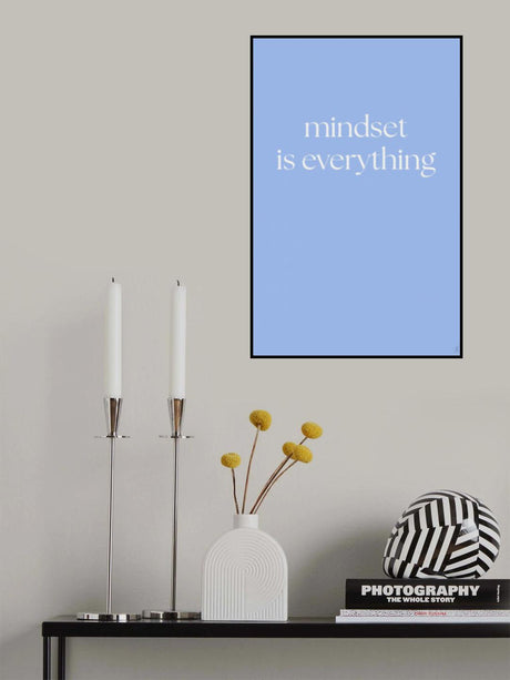Mindset Is Everything Poster och Canvastavla