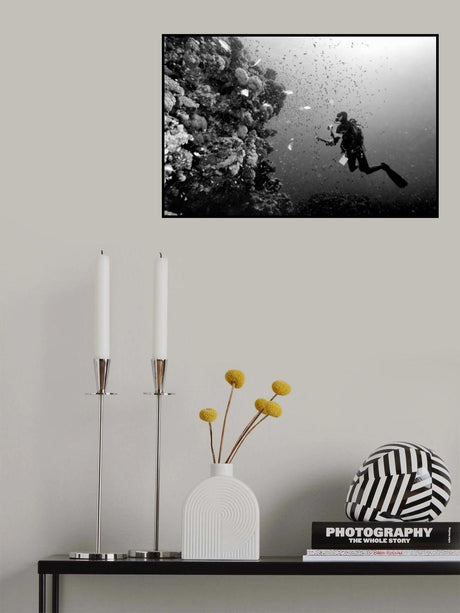 Man at work Poster och Canvastavla