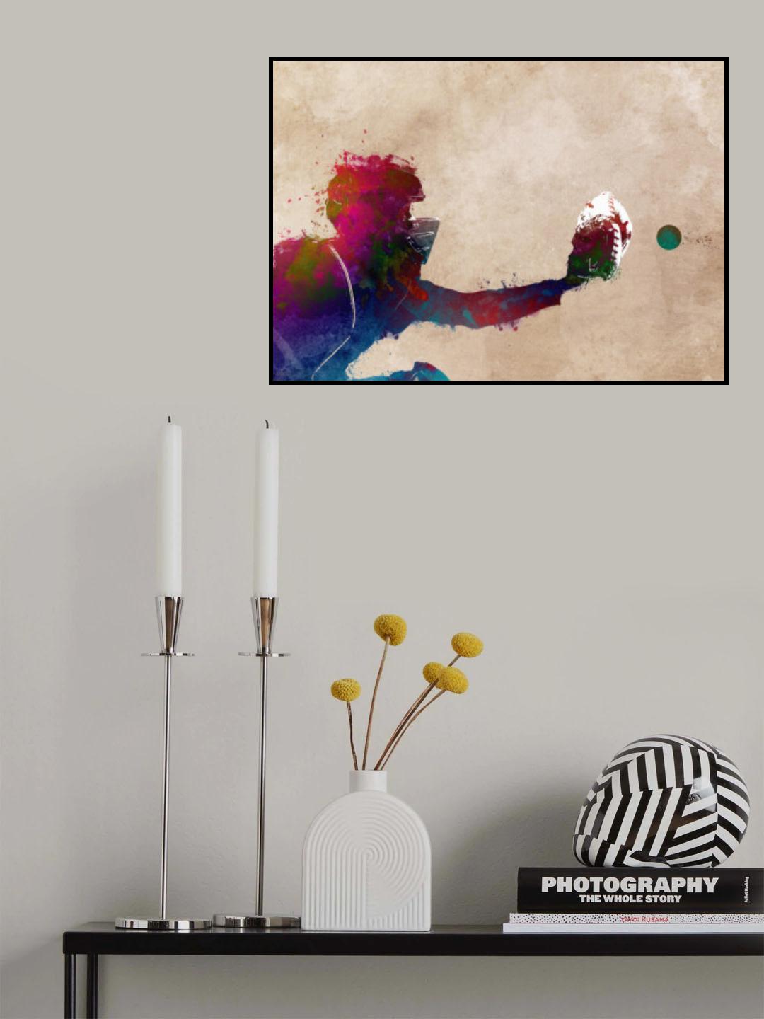Baseball Sport Art 7 Poster och Canvastavla