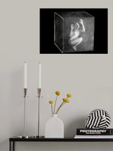 Box-shaped heart Poster och Canvastavla