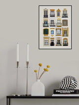 Vintage Windows Poster och Canvastavla