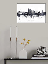 Gothenburg Sweden Skyline Poster och Canvastavla