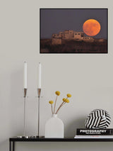Supermoon Poster och Canvastavla
