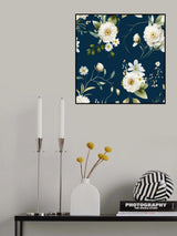 Wall Mural Wh 2 4096 Dark Blue Poster och Canvastavla
