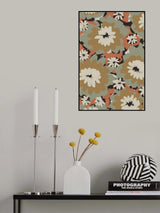 Big Pastel Flowers Poster och Canvastavla