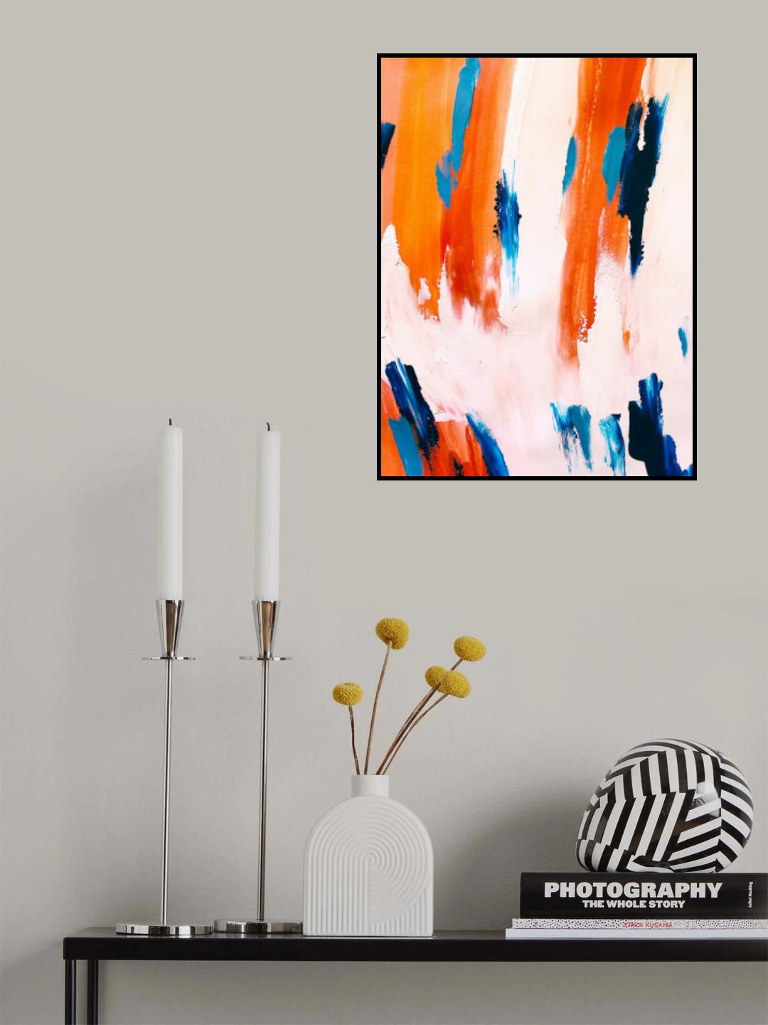 Abstract 12 Poster och Canvastavla