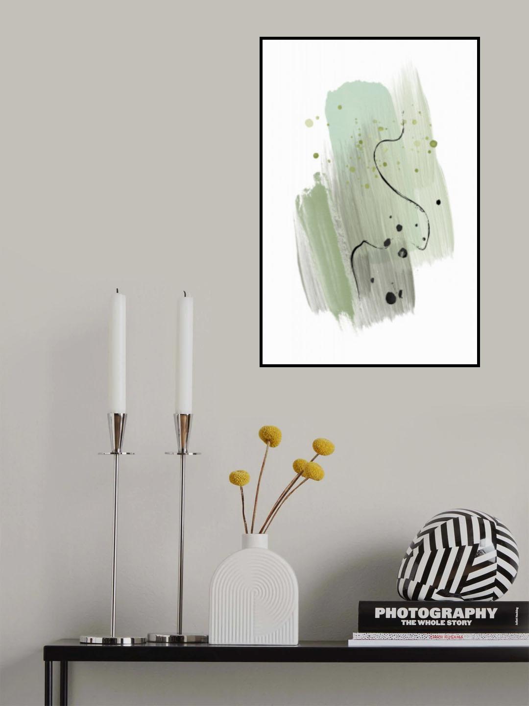Planet Green-2 Poster och Canvastavla