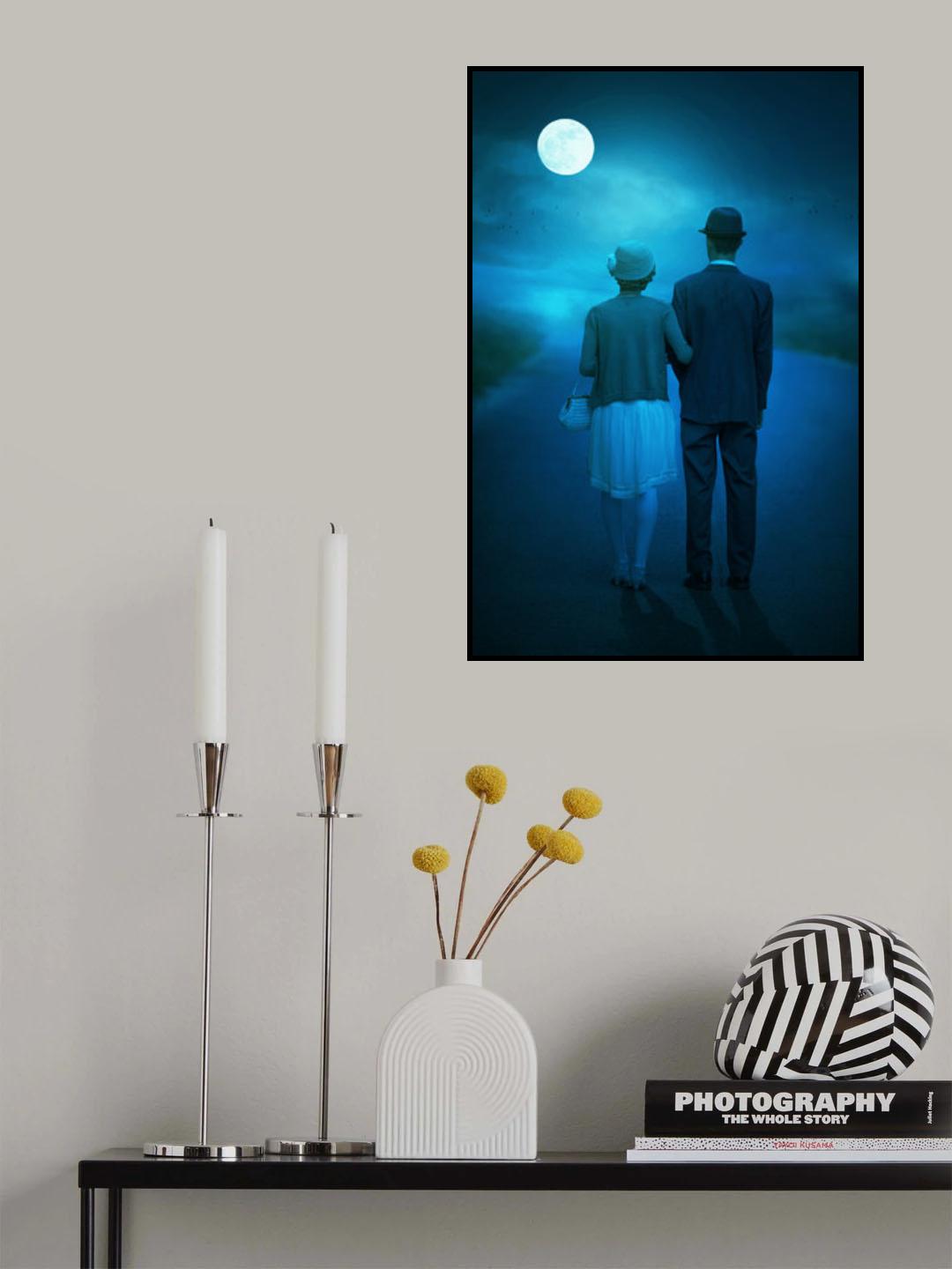 Our Moonlight Poster och Canvastavla