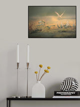 Morning Frolic Poster och Canvastavla