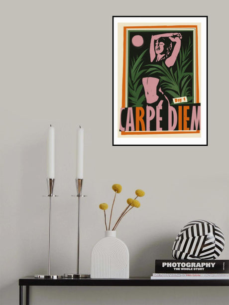 Carpe Diem Color Poster och Canvastavla