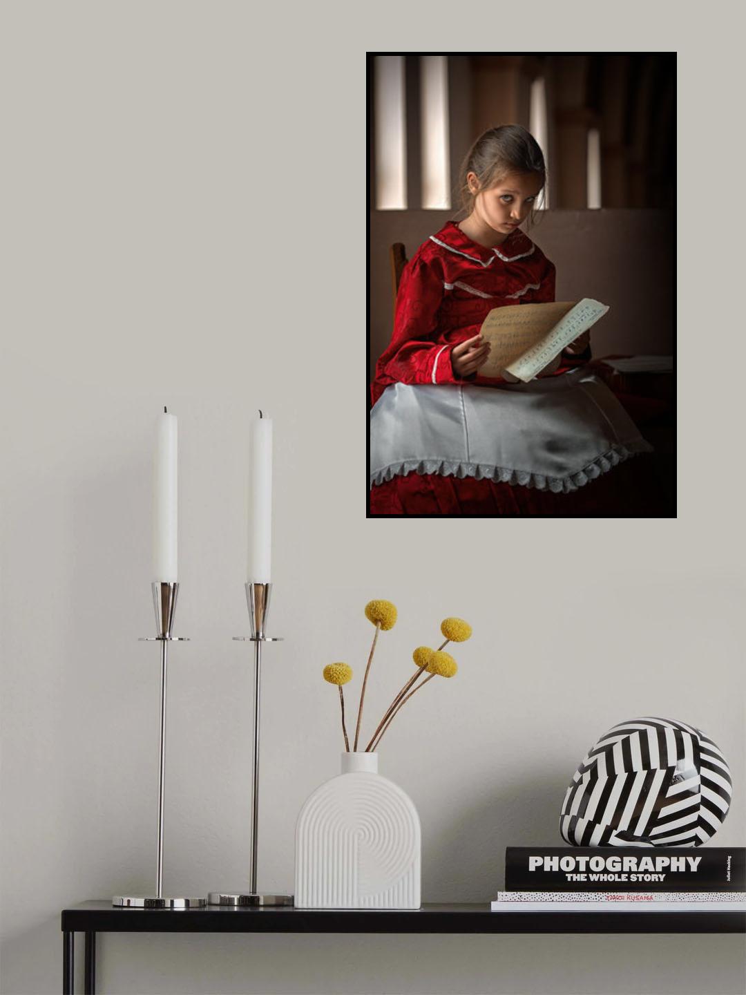 A look under the eyebrows Poster och Canvastavla