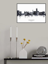 Tewkesbury England Skyline Poster och Canvastavla