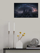 Art of Night II Poster och Canvastavla