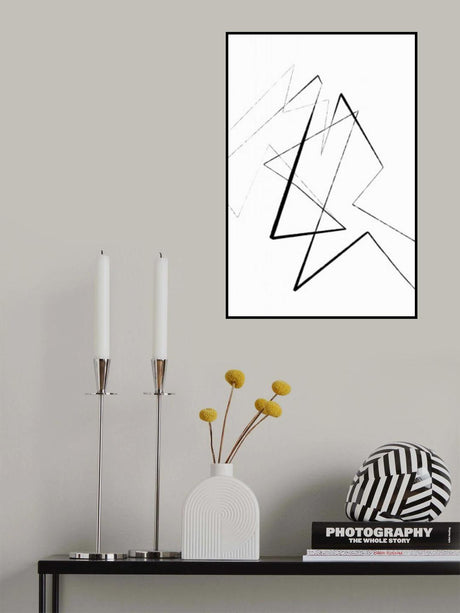 Angular Lines No 5 Poster och Canvastavla