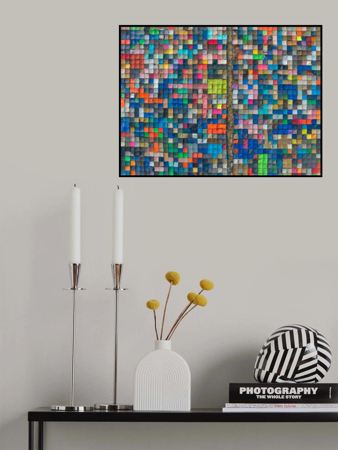 Pixels Poster och Canvastavla