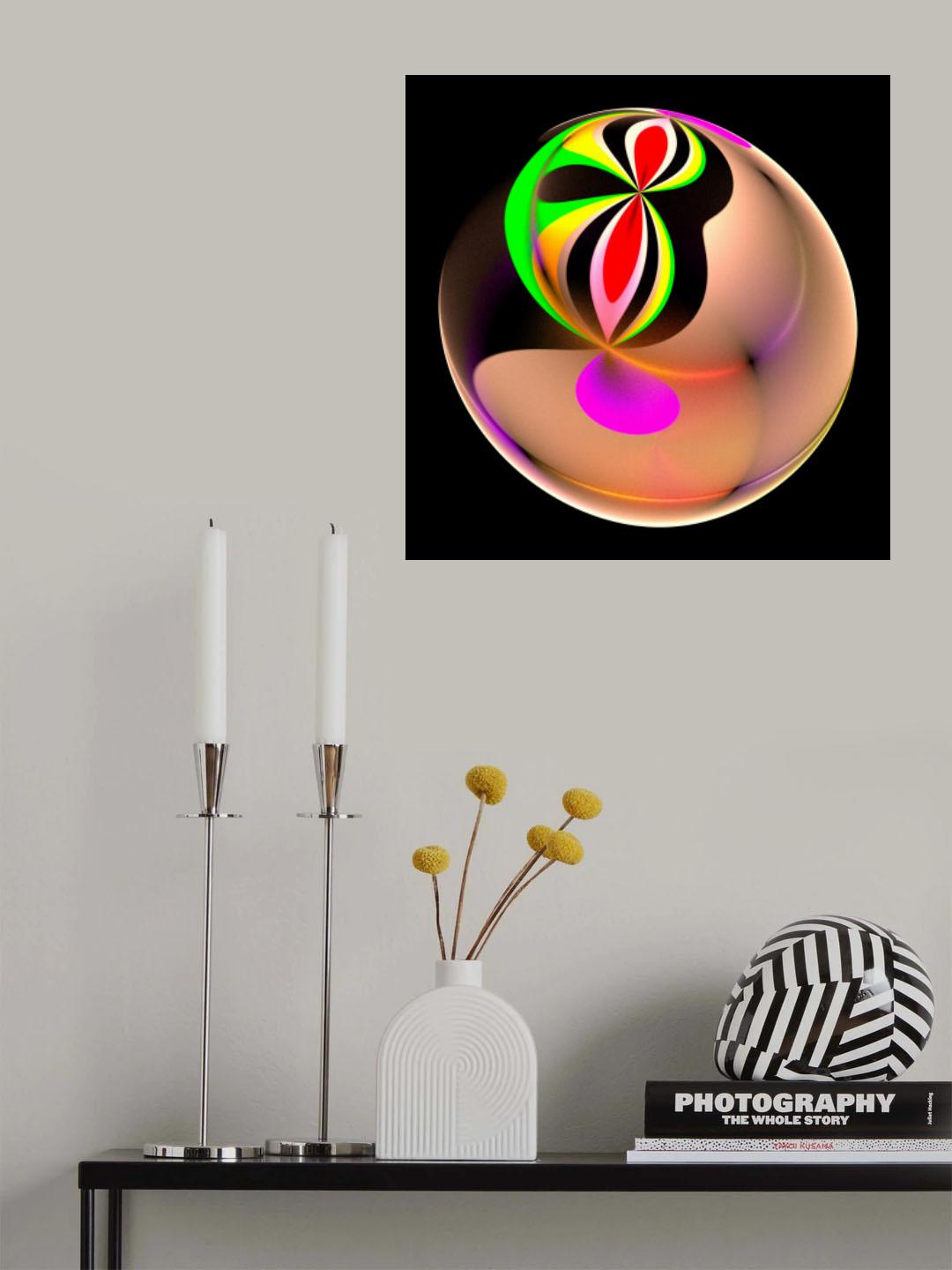 A Flower in the Sand Poster och Canvastavla