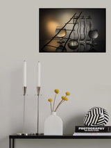 From the series "Experiments with glass" Poster och Canvastavla