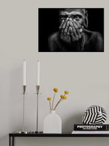 Woman from Mursi/face Poster och Canvastavla