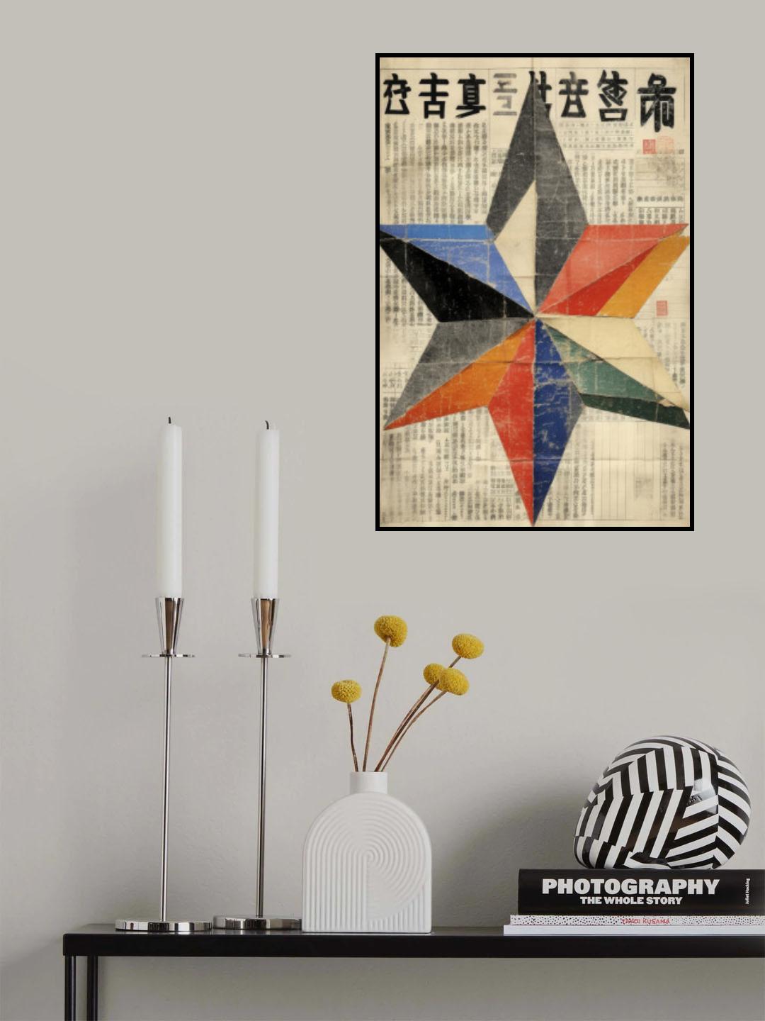 Eternal Star Of Luck Poster och Canvastavla