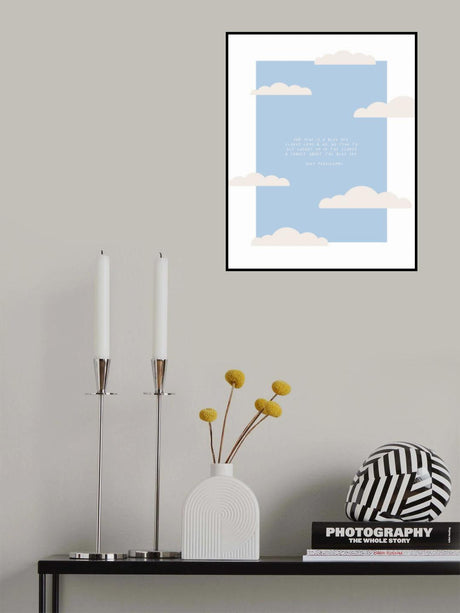 Blue Sky Poster och Canvastavla