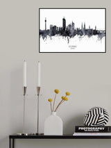 Vienna Austria Skyline Poster och Canvastavla