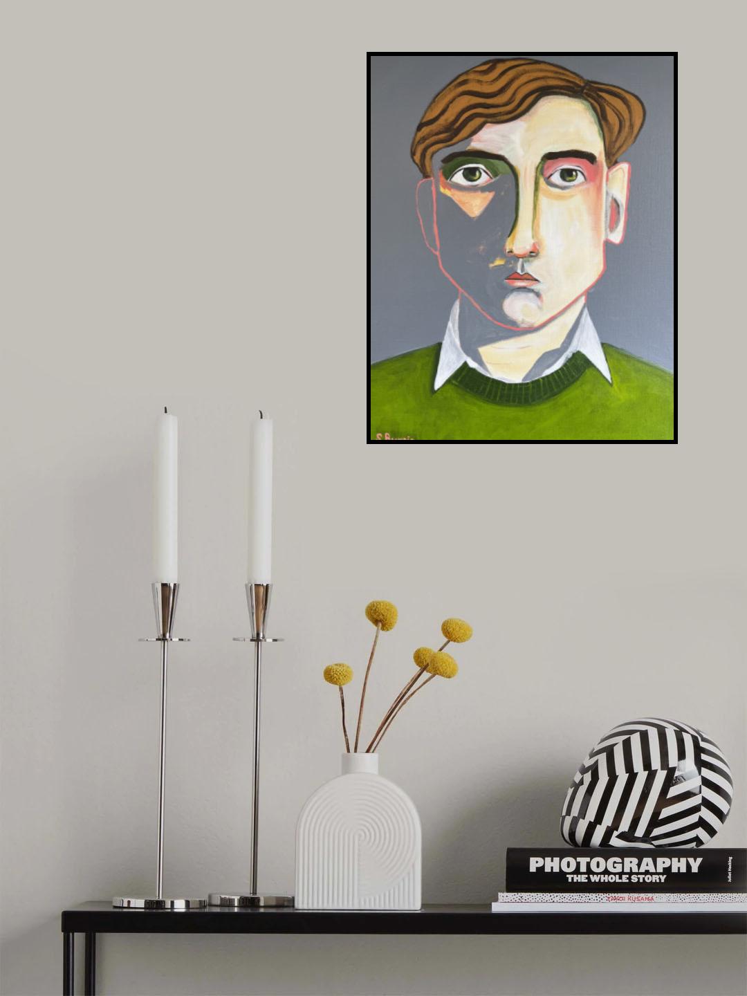 Albert Blending In Poster och Canvastavla
