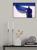 Dreaming in white blue (from the series "Imaginations incognito") Poster och Canvastavla