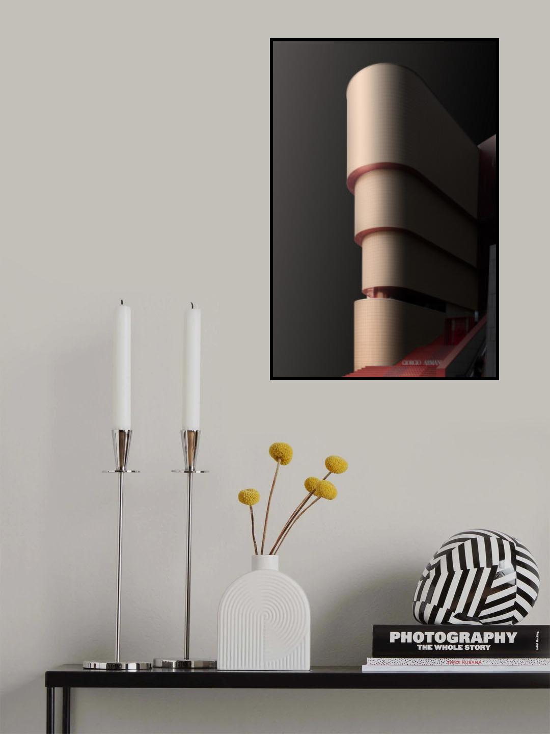 Ladder building Poster och Canvastavla