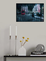 Bus to London Poster och Canvastavla
