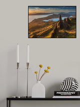 Sunrise on the Storr Poster och Canvastavla