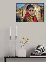 Balochi girl Poster och Canvastavla