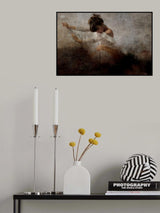 painting model Poster och Canvastavla