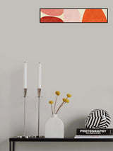 Warm Pastel Geometry Poster och Canvastavla