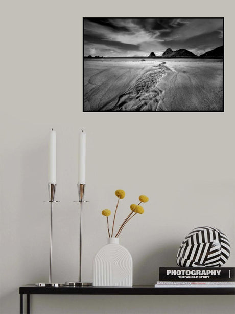 Patterns in sand Poster och Canvastavla