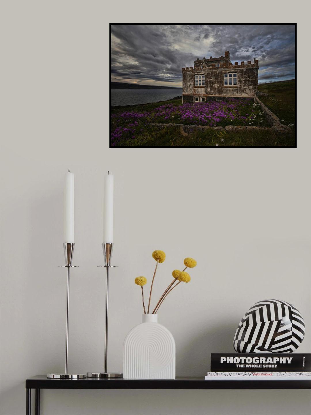 Purple Yard Poster och Canvastavla