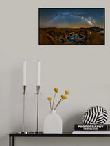 Milky way over Reflection Canyon Poster och Canvastavla