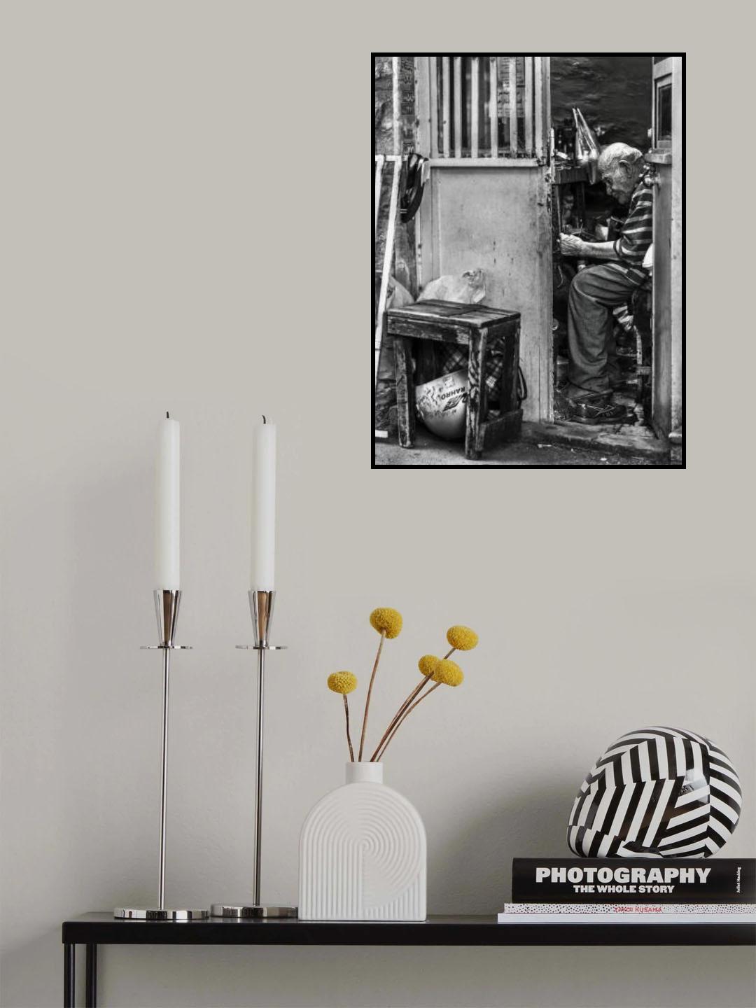 Shoemaker Poster och Canvastavla