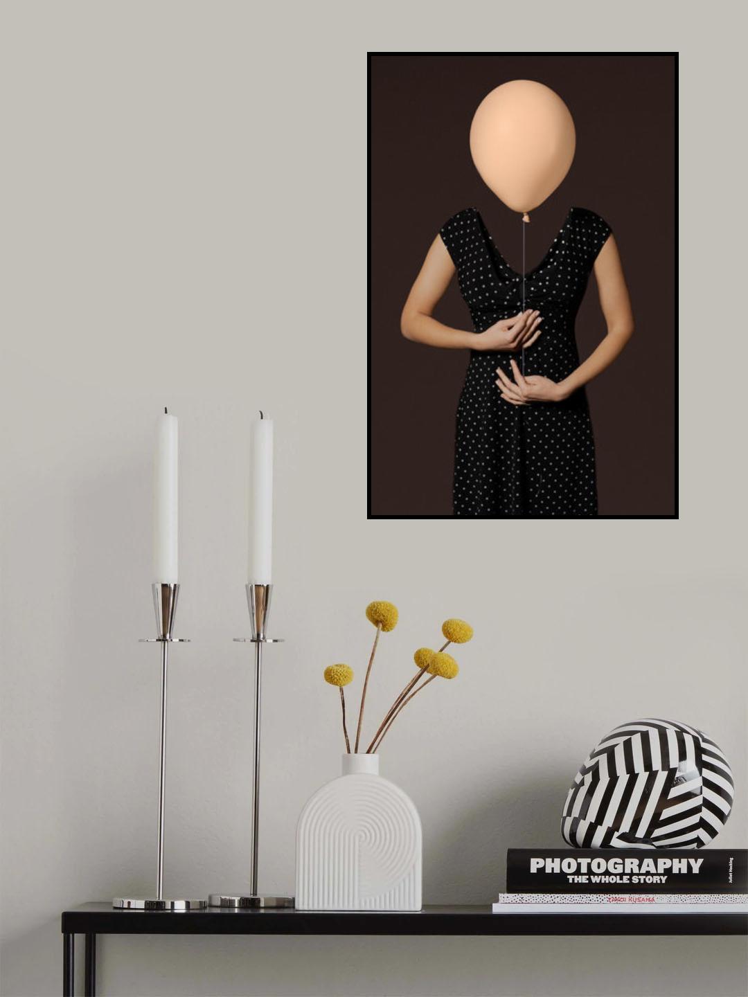 EMPTY FACE Poster och Canvastavla
