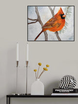 Fire On Ice Poster och Canvastavla