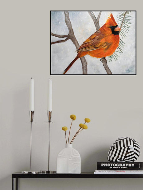 Fire On Ice Poster och Canvastavla
