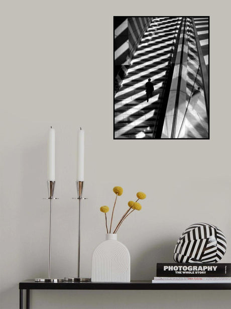 Walking light and shadows Poster och Canvastavla