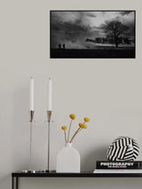 Controlled Fire Burn At Valley Forge Historic Park Poster och Canvastavla
