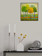 Green On Green Poster och Canvastavla