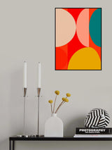 Mid Century Pastel 13 Poster och Canvastavla